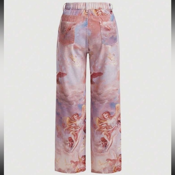 Cherub Print Jeans BNWT - Picture 2 of 8